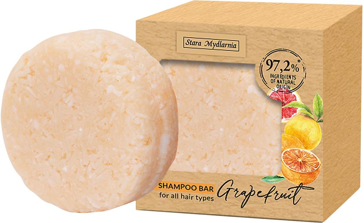 stara mydlarnia grapefruit szampon w kostce opinie