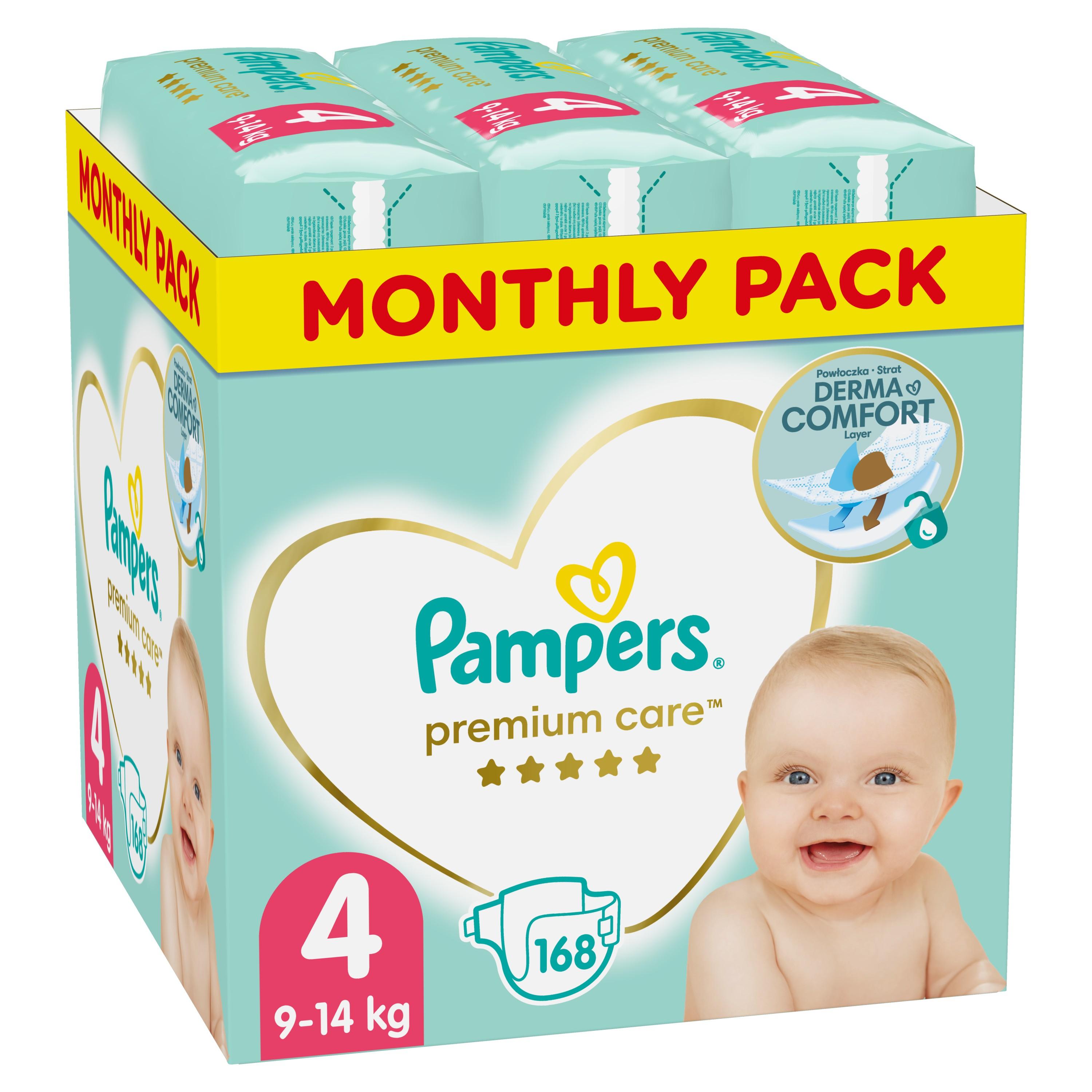 pampers premium care 168