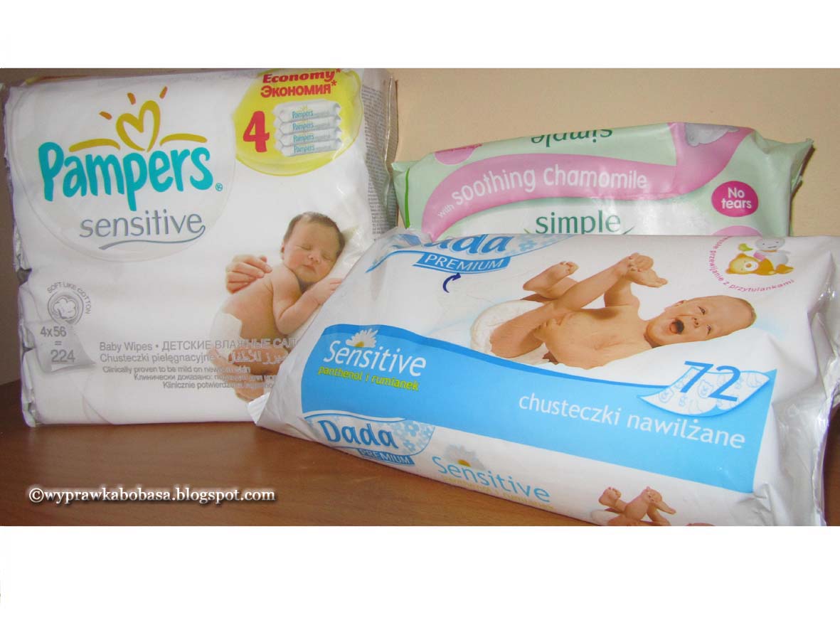 chusteczki nawilzane dada czy pampers