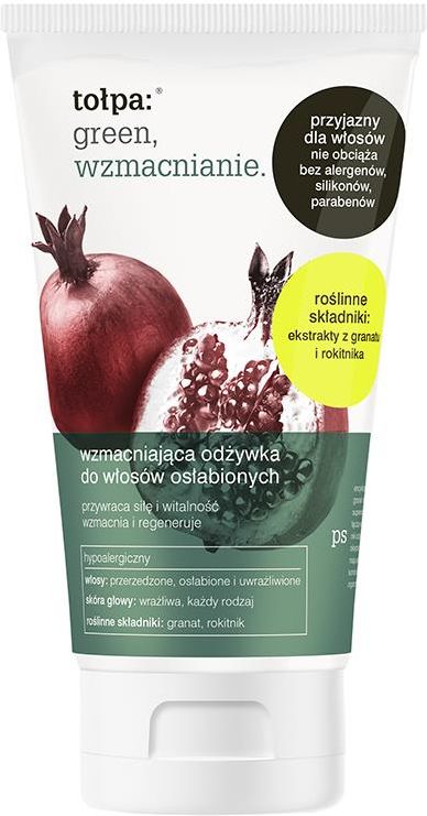 tołpa green wzmacnianie odżywka wzmacniająca odżywka do włosów osłabionych