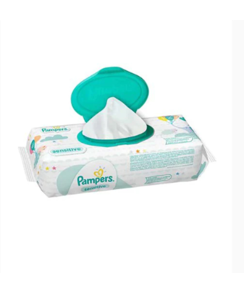 pampers sensitive 56 wipes