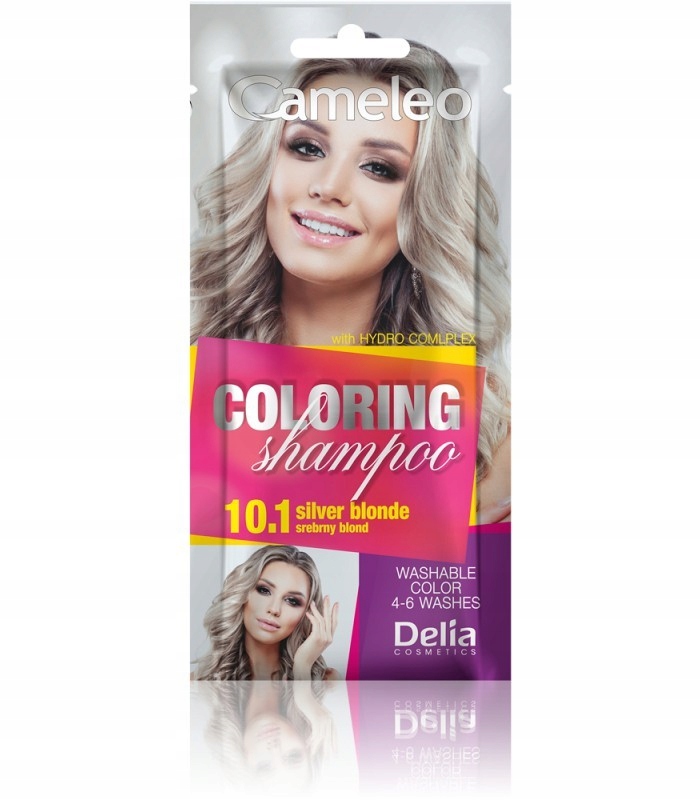 cameleo szampon koloryzujący 10.1 srebrny blond