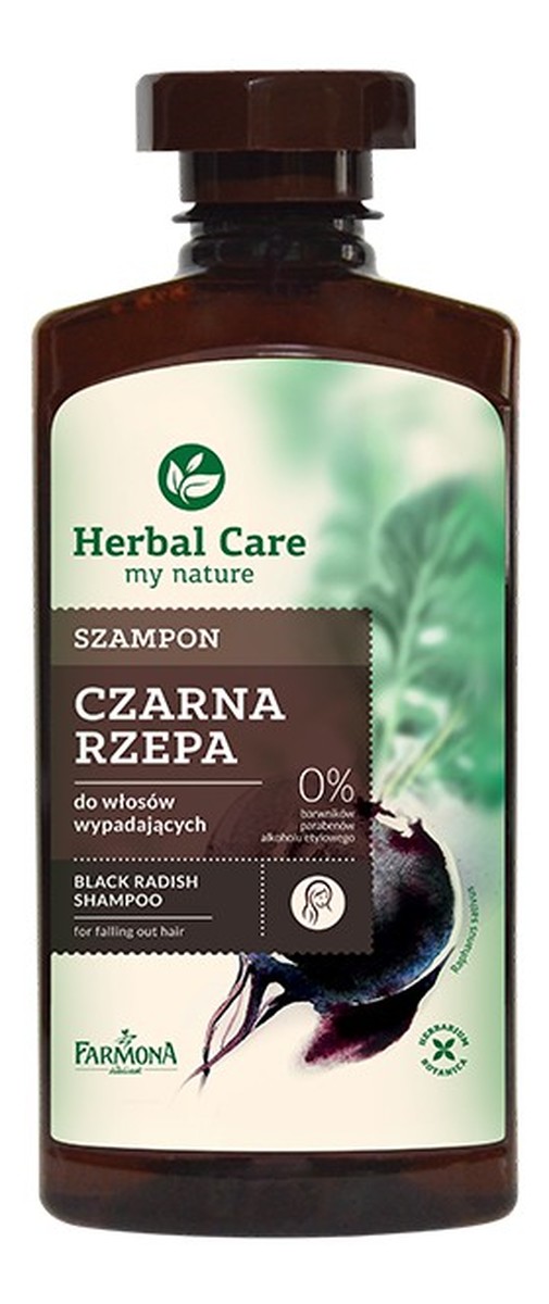 szampon z czarnej rzepy herbal care opinie