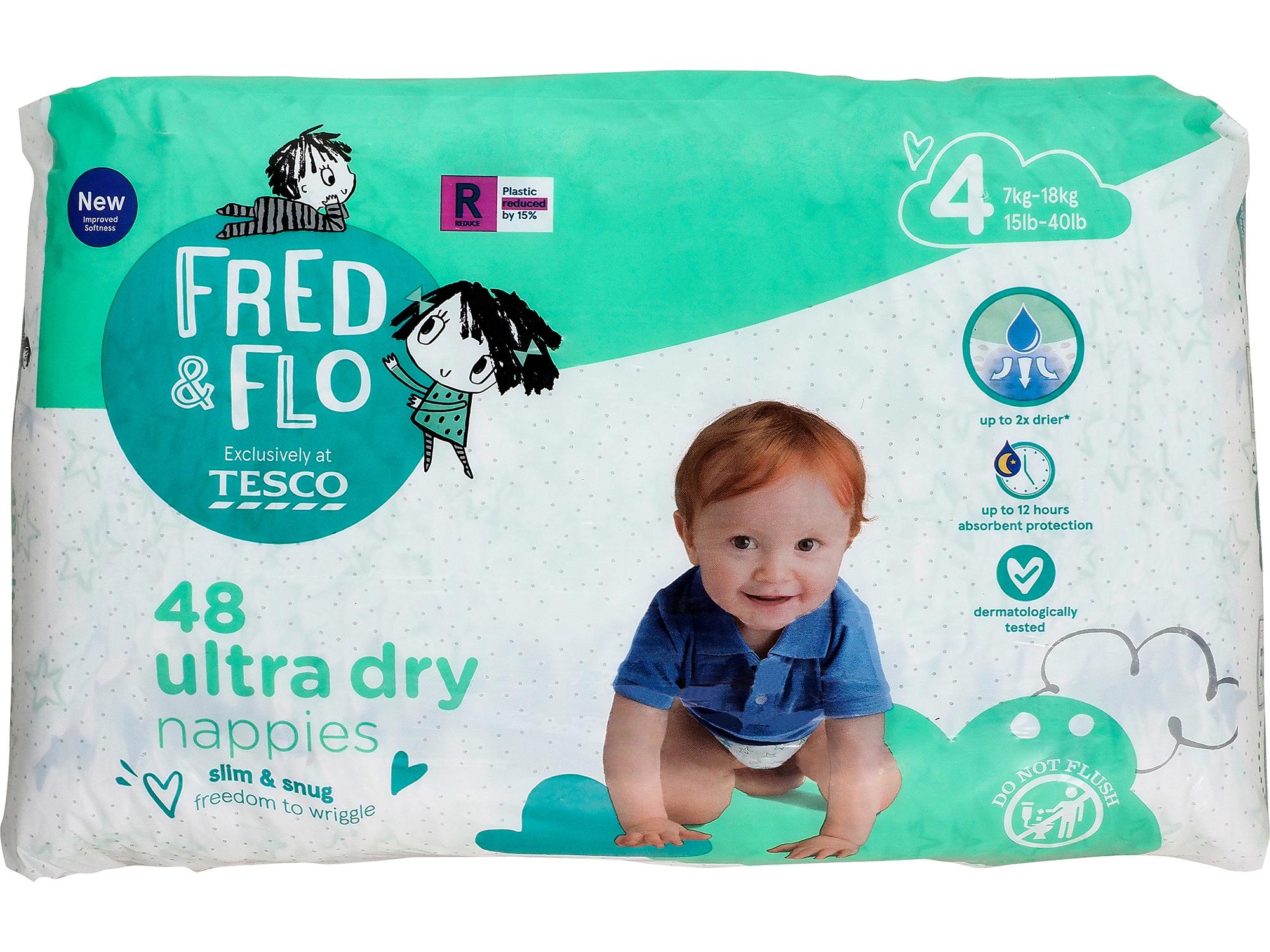 pampers fred flo