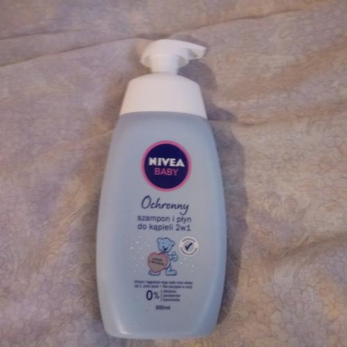 nivea baby ochronny szampon i płyn do kąpieli 2w1 wizaż