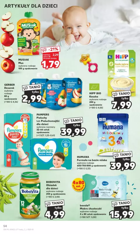 pieluchy pampers sleep and play kaufland