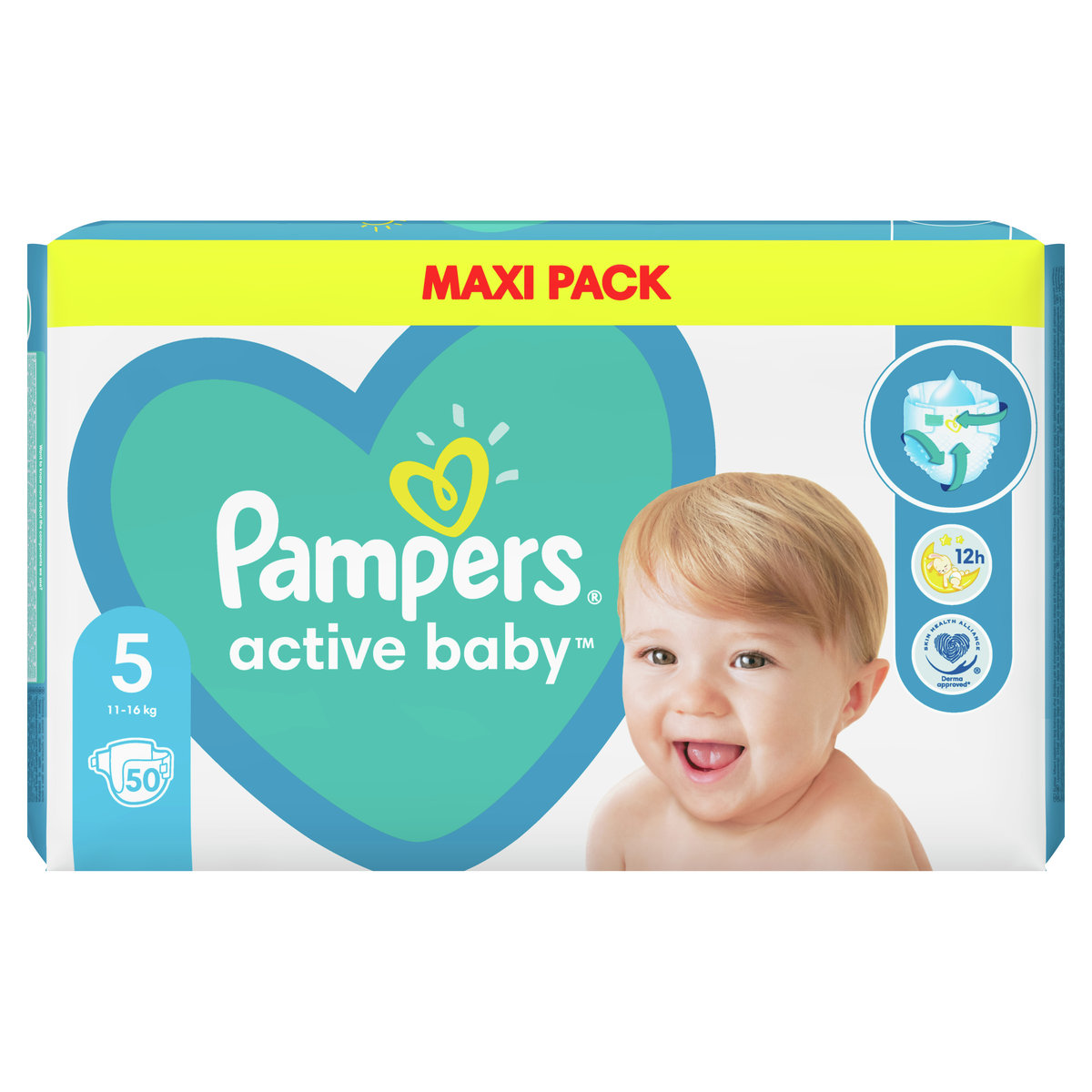 pampers 50szt