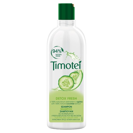 timotei szampon 2w1 świeżość ogórek 400 ml