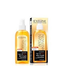 eveline argan keratin arganowy olejek do włosów 8w1