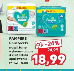 kaufland chusteczki pampers