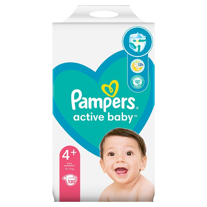 pampers 4 208 szt