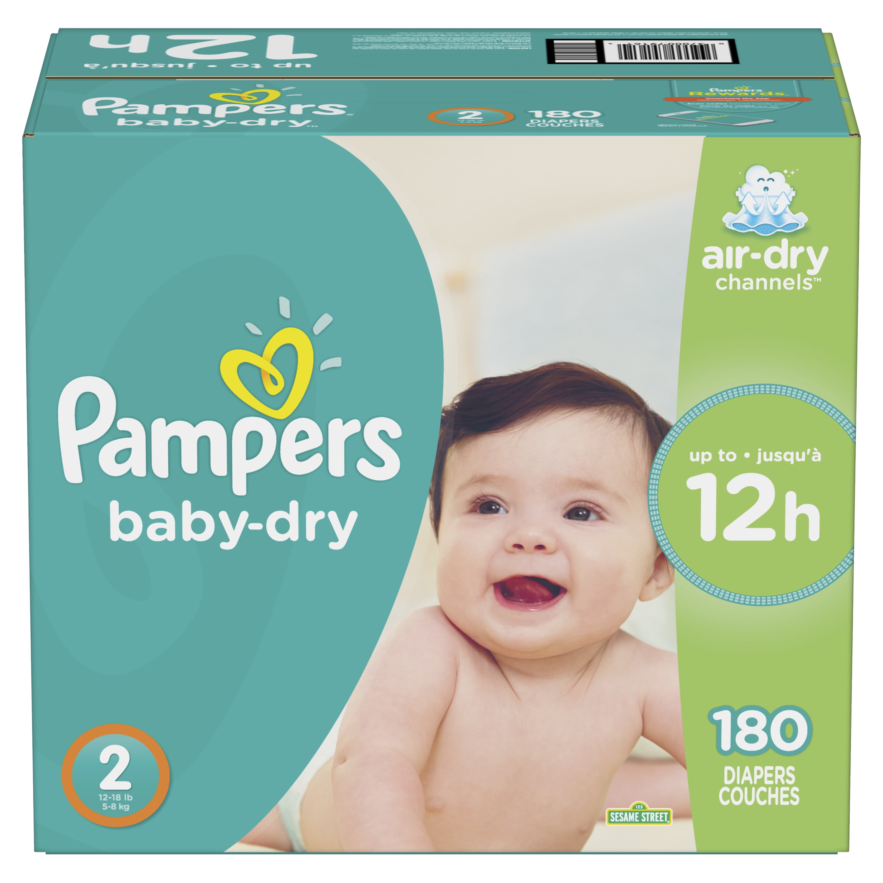 pampers soft and dry 2