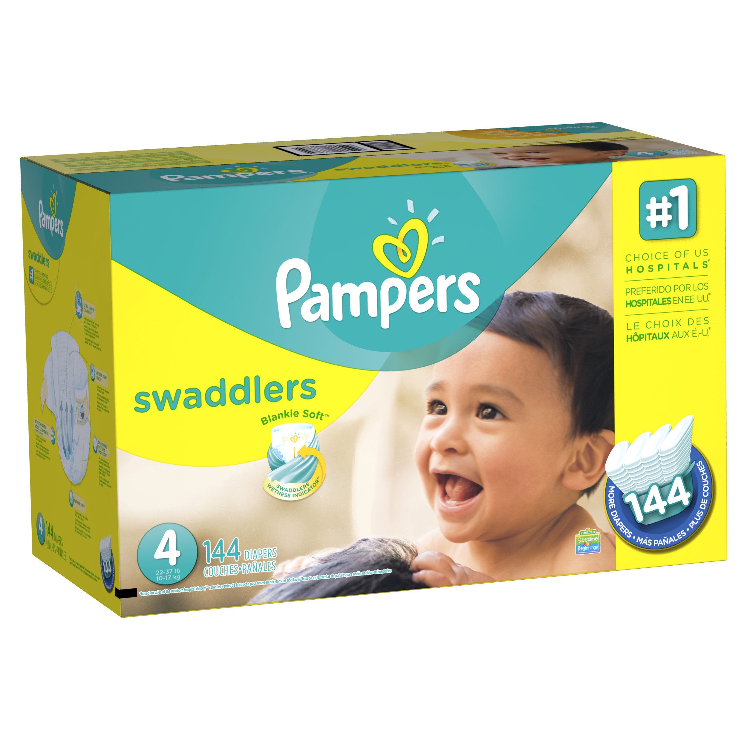 pampers mega pack 4-8 144