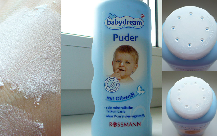 babydream puder jako suchy szampon