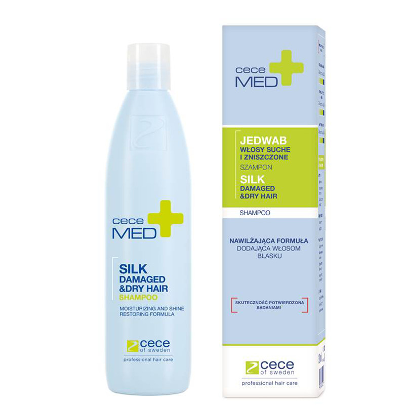 cece med silk szampon z jedwabiem 300ml