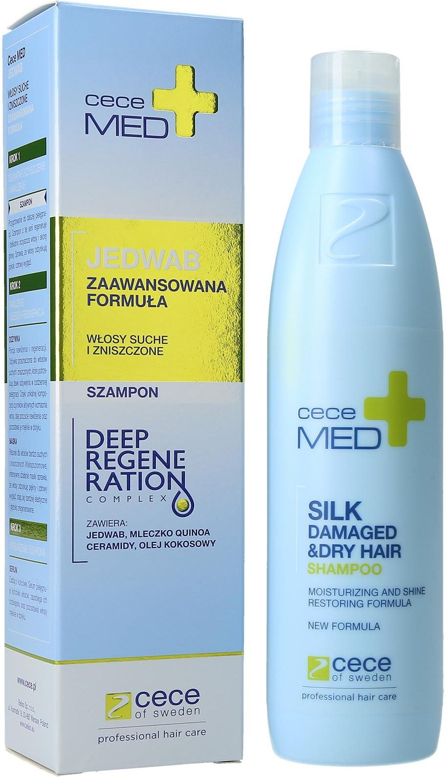 cece med szampon z jedwabiem 1000ml