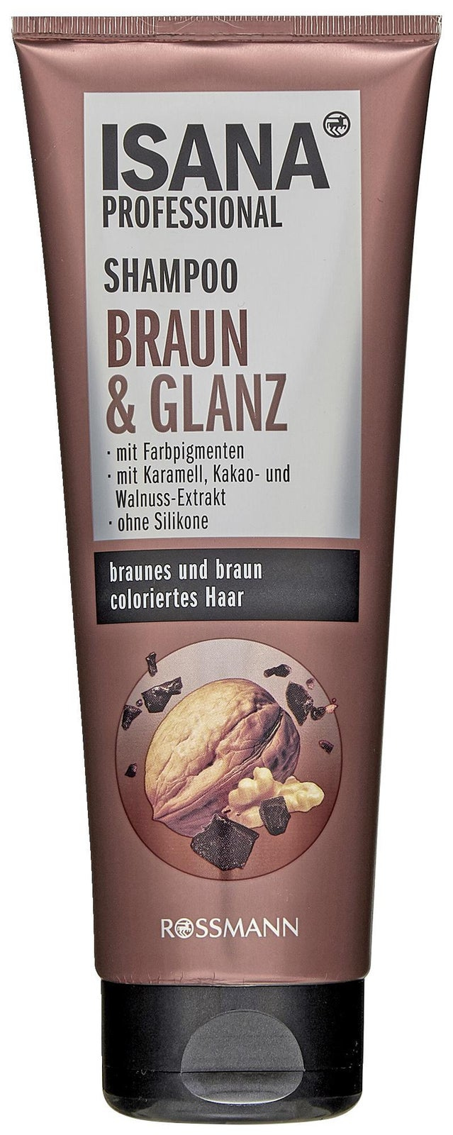 szampon isana professional farbglanz braun do włosów brązowych