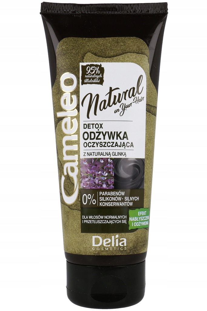 cameleo natural detox oczyszczająca odżywka do włosów