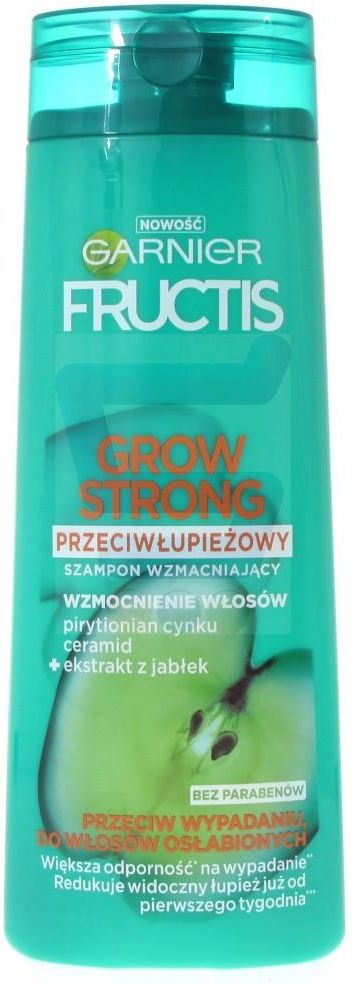 garnier fructis grow strong szampon przeciwłupieżowy wzmacniający