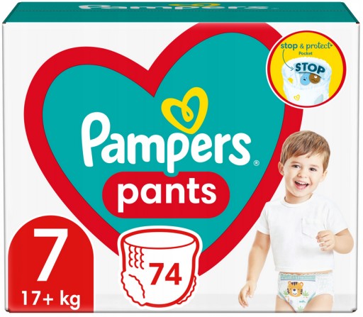 chłonne kanaliki pampers pants