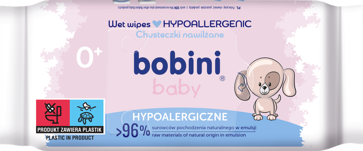 chusteczki nawilżane bobini