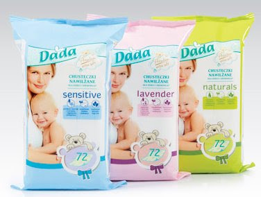 chusteczki nawilżane dada naturals skład