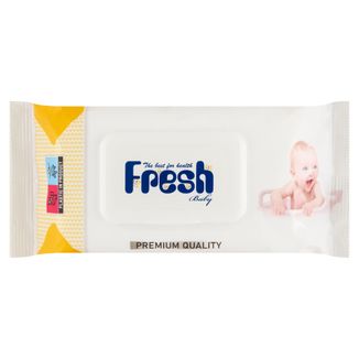 chusteczki nawilżane fresh baby z klipsem skład