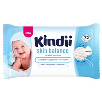 chusteczki nawilżane kindii skin balance