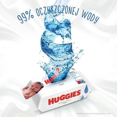 chusteczki nawilżane woda huggies