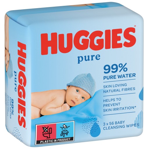 chusteczki nawilzane huggies w pudelku