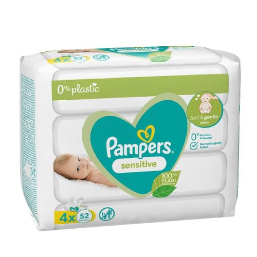 chusteczki nawilzone w pudelku pampers