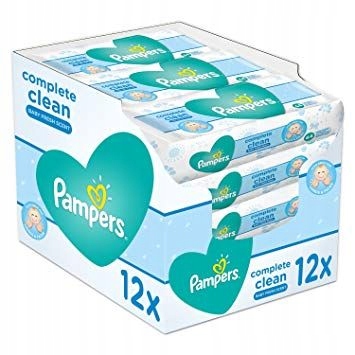 chusteczki pampers 12x64