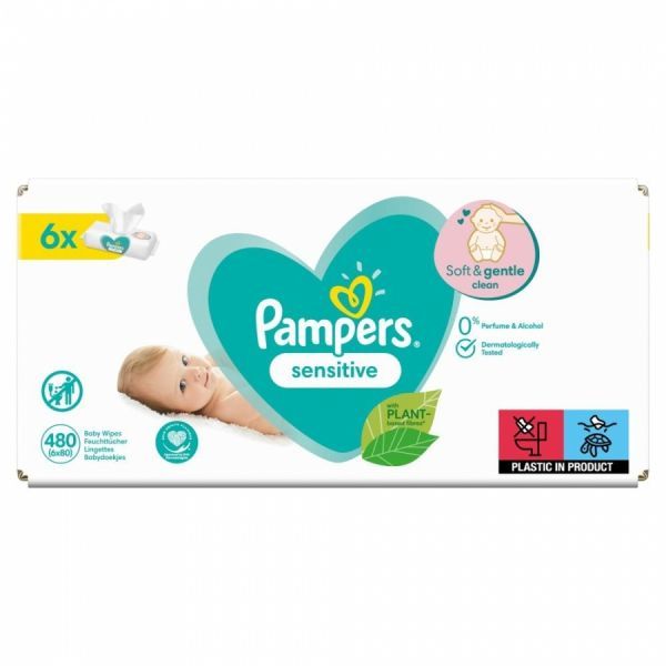 chusteczki pampers 6 pak cena