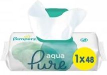 chusteczki pampers aqua pure ceneo