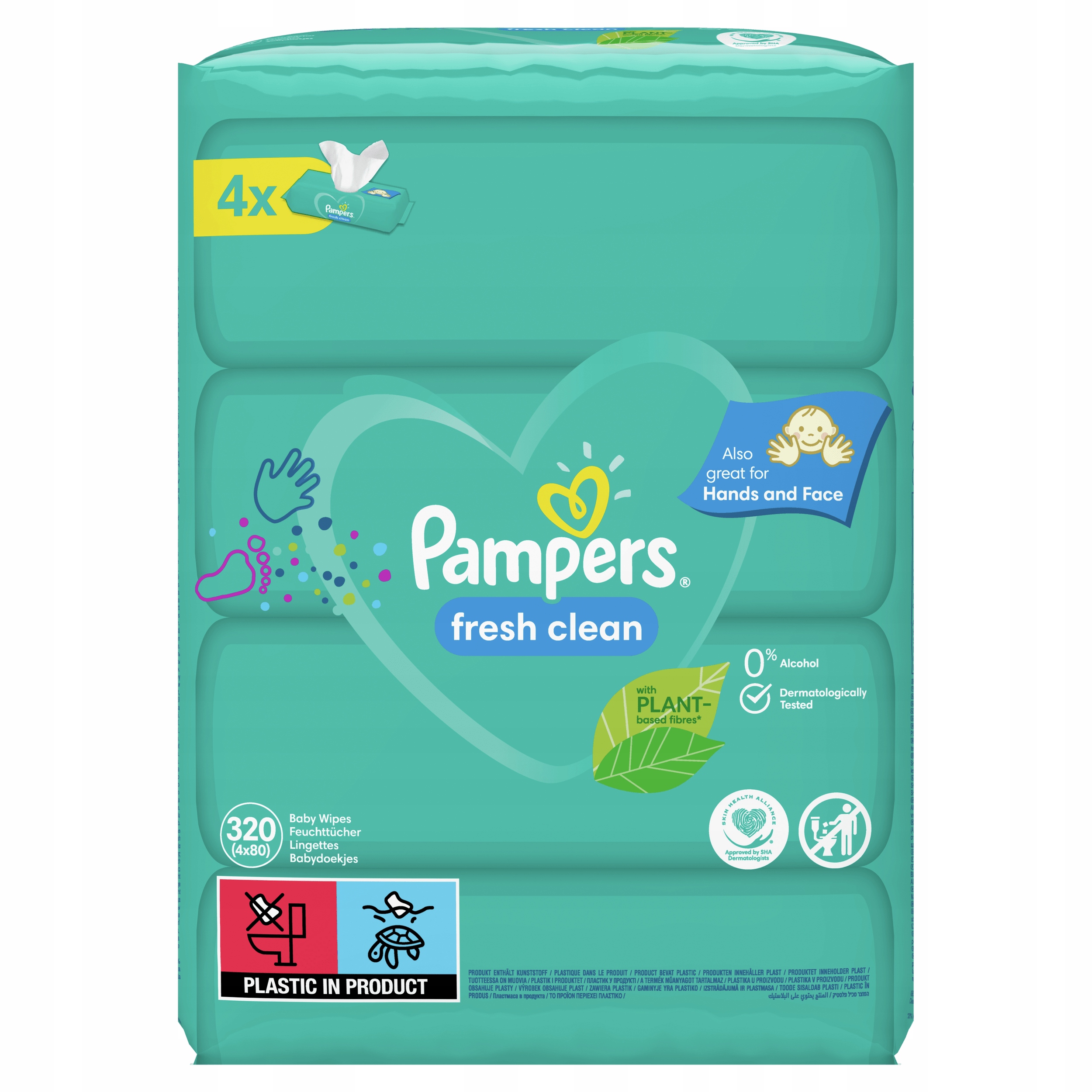 chusteczki pampers fresh clean cena