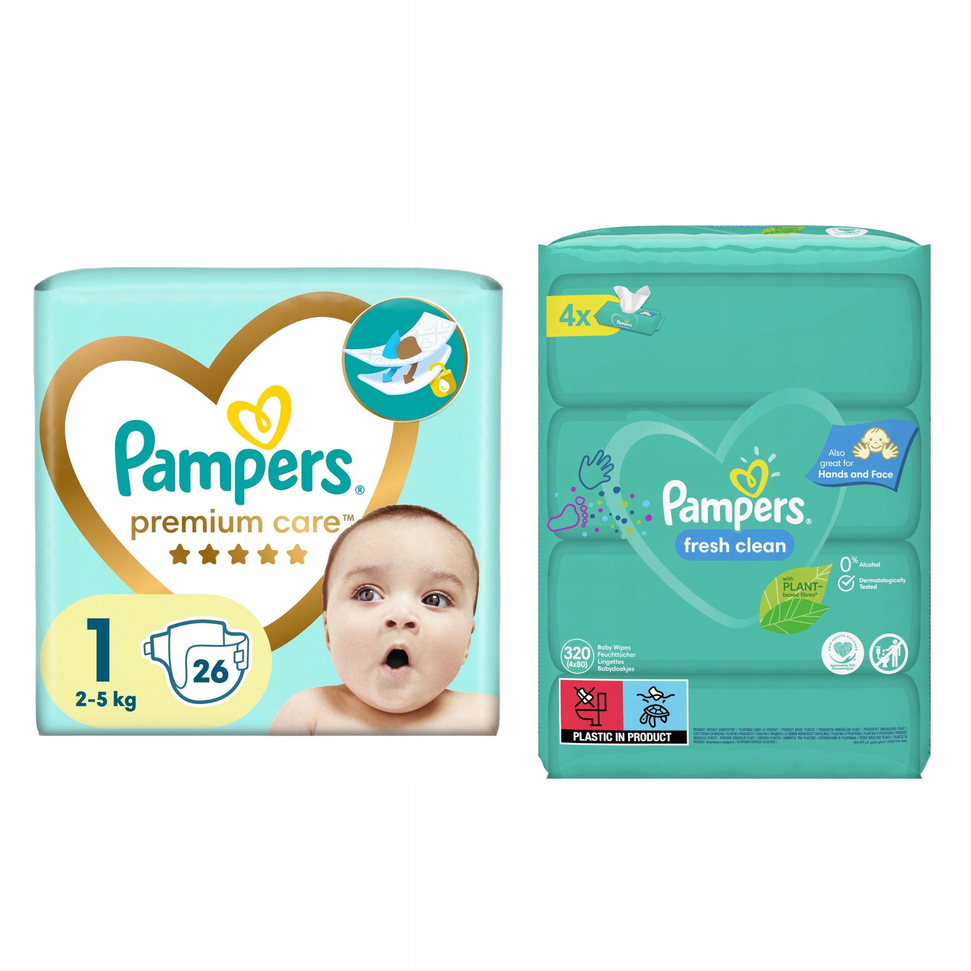 chusteczki pampers premium