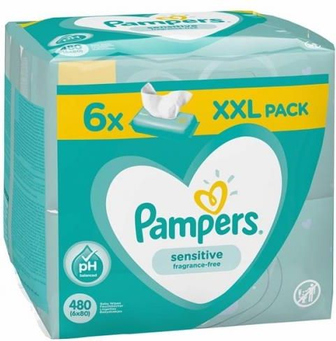 chusteczki pampers sensitive apteka melisa