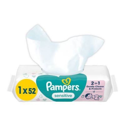 chusteczki pampers sensitive najtaniej