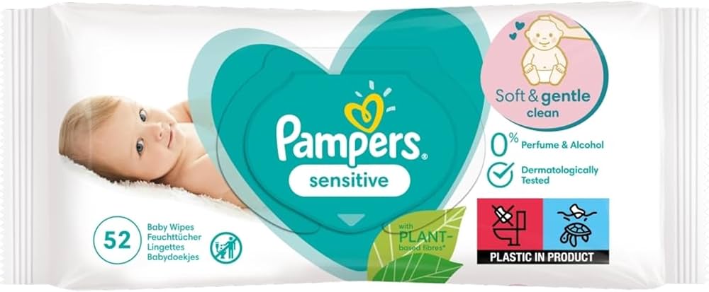 chusteczki pampers sensitive zamykane