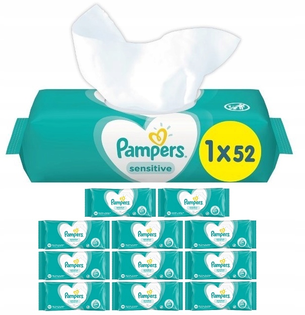 chusteczki pampers x12