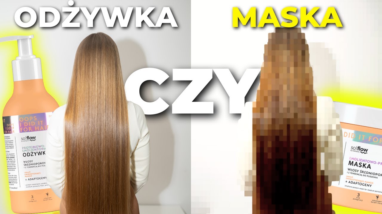 co lepsze odżywka czy maska do włosów