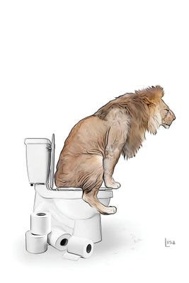 LION BATHROOM