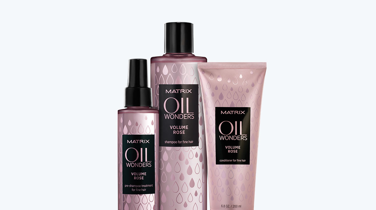 matrix rose oil wonder szampon objętość opinie