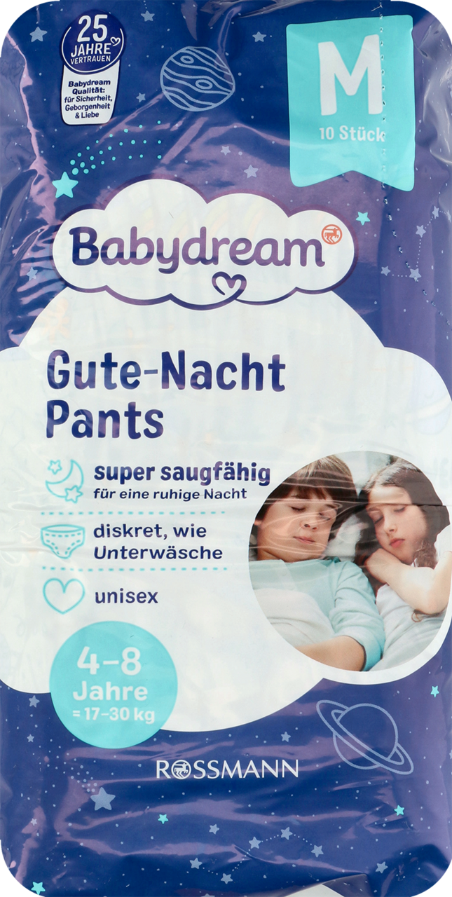 babydream pieluchomajtki dla niemowlat