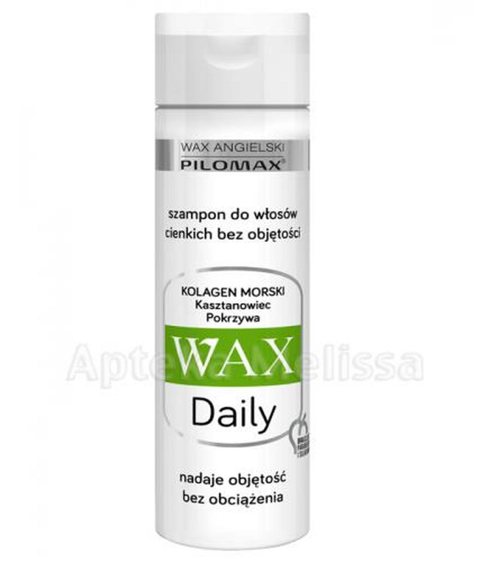 wax pilomax daily szampon do włosów cienkich bez objętości