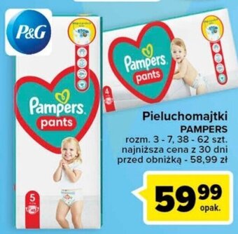 pieluchomajtki pampers carrefour