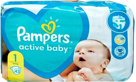 pampers premium 1 43 szt cena