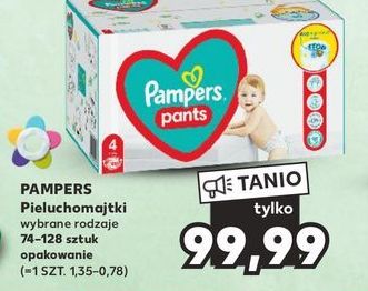 pieluchomajtki pampers 4 lidl