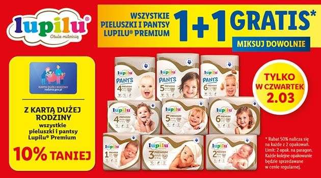 lidl pieluchy pampers rozm 1