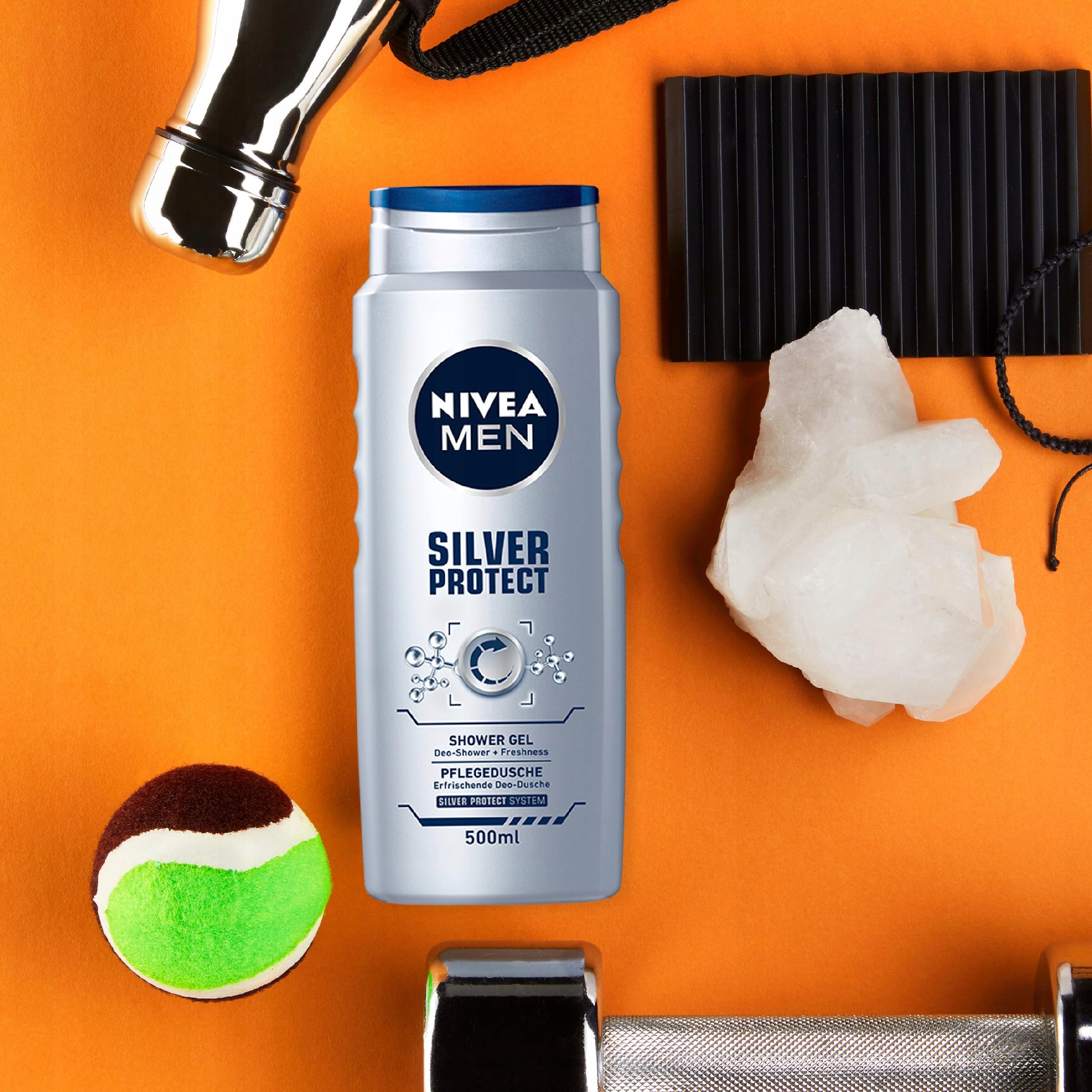 nivea silver szampon